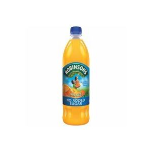 Robinsons No Added Sugar Orange Squash 1 Litre (Pack 12) -0402109x12